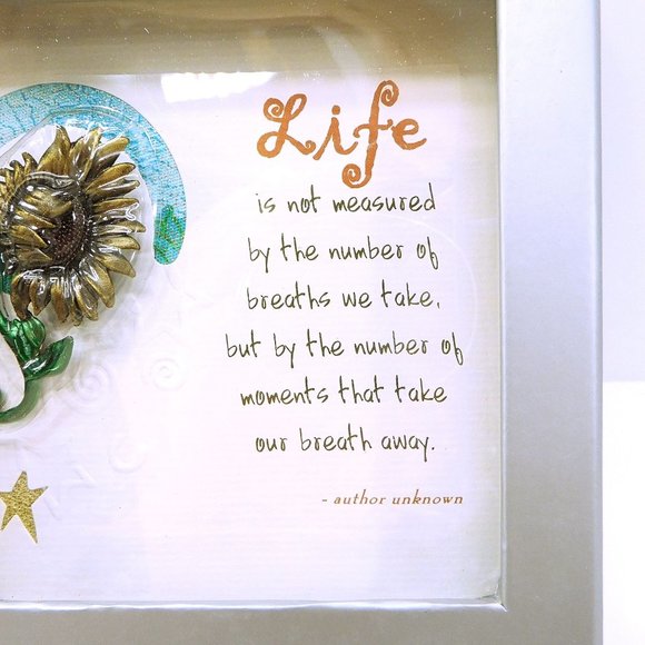 New Sunflower Brooch Pin Darling Dash Life Inspiration Card - Picture 3 of 4